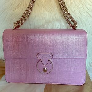 Henri Bendel Warren St. Chain Bag- PInk